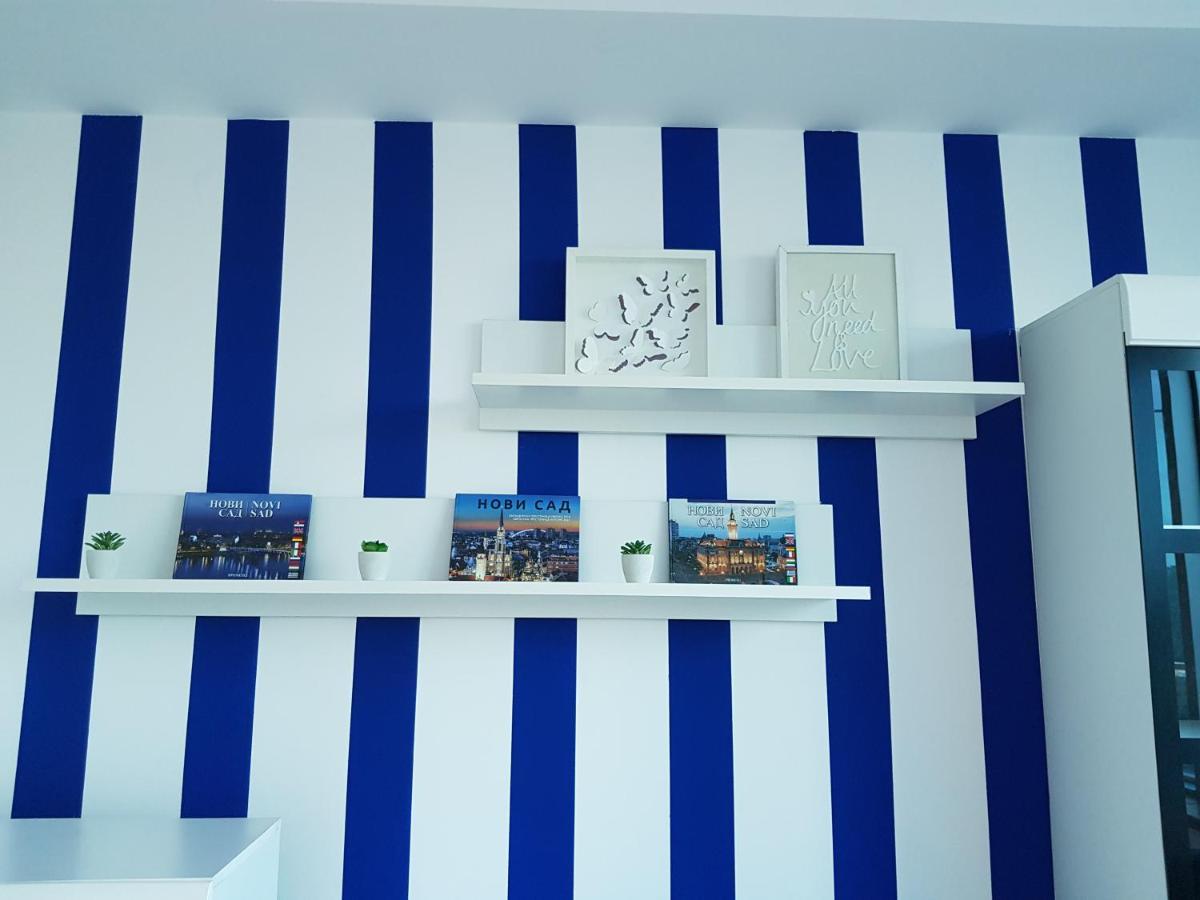 Central Apartment With 24-7 Building Security Novi Sad Bagian luar foto